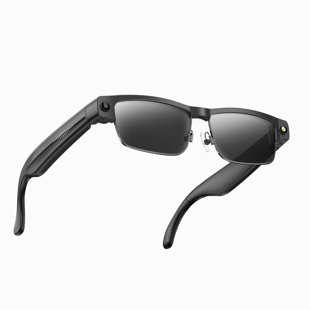 AI Smart Glasses: 8MP HD Camera, Bluetooth, Dual Microphone, Noise-Cancelling, Anti-Blue Light, Translation Feature