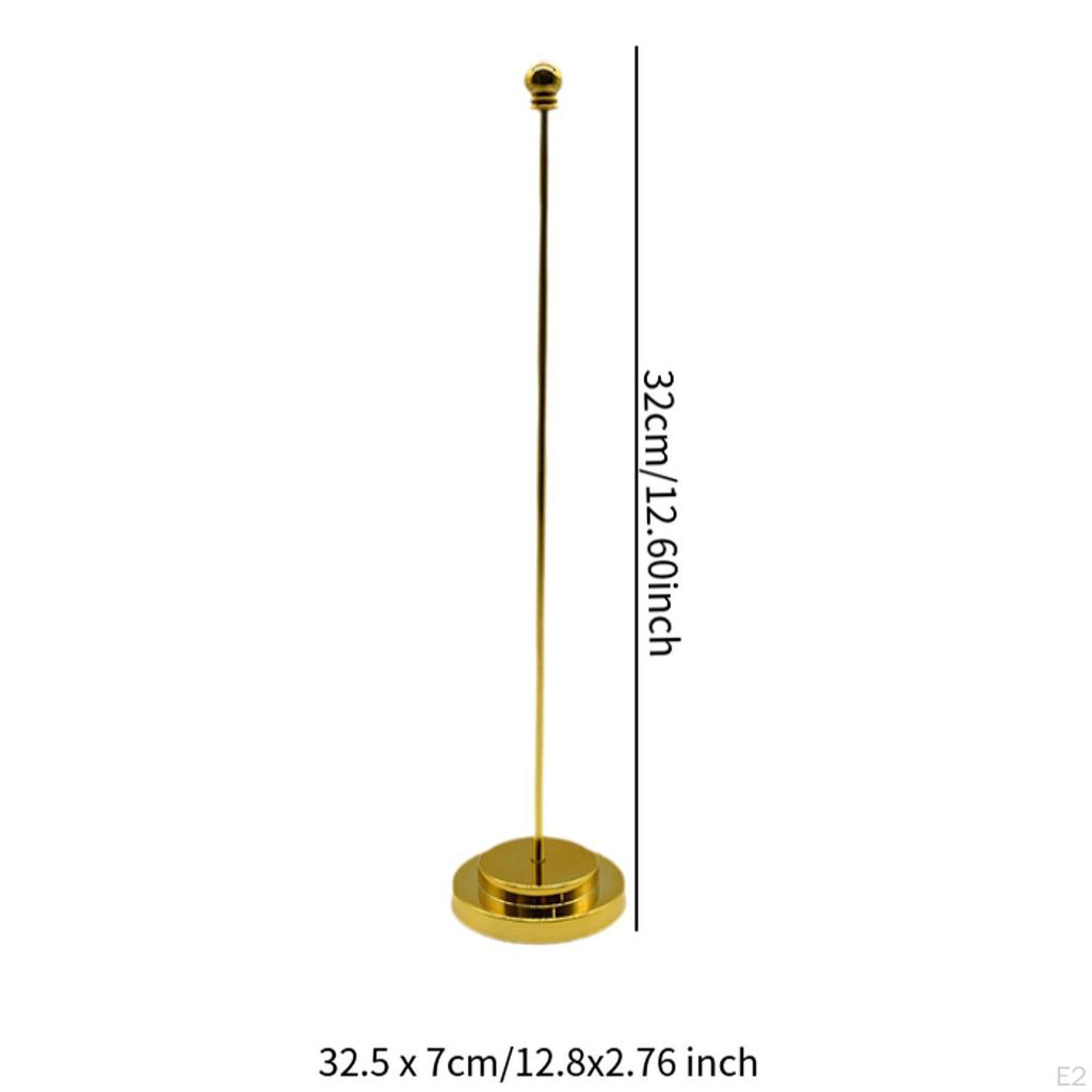 Настольный держатель флага, офисная настольная подставка для внутреннего флагштока с мячом