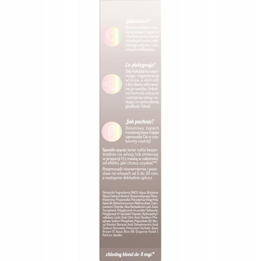 Onlybio Hair In Balance Hair Toner, Frappe 100