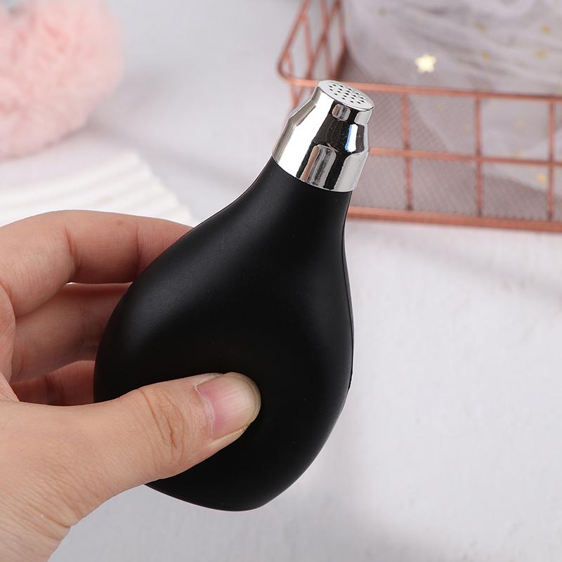 Hair Fibers Spray Applicator Black Dry Powder Atomizer Bottles Barber Powder Container Styling Tools Accessories