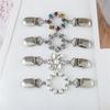 Rhinestone Sweater Scarf Clasp Charm Brooches Cardigan Duck Clip Blouse Collar Pin Women Shawl Clip