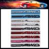 3D Car Styling SYMMETRICAL AWD Car Hood Fender Trunk Rear Bonnet Nameplate Decal Emblem Badge Sticker