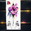 1PC Watercolor Rose Temporary Tatoo Chain Fake Jewelry Bracelet Flash Tatoo For Women Body Art Tatoo