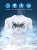 New breathable cycling suit summer elastic compression sports short-sleeved men's running quick-drying T-shirt