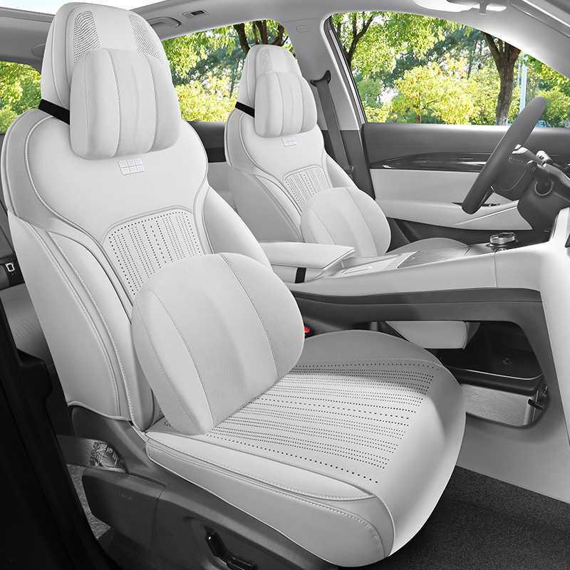 Всесезонный чехол на сиденье автомобиля Geely Galaxy E5 из замши