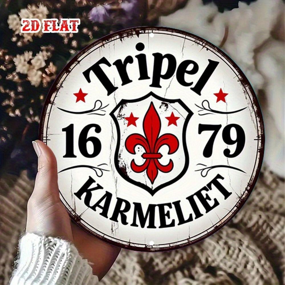 Металлическая табличка пиво Декор стены 20x30см