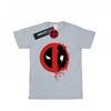 Mens Deadpool Split Splat Logo T-Shirt