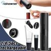 2/4/5pcs Electric Wine Bottle Opener Automatic Red Wine Bottle Corkscrew With Usb Cable Can Rechargeable Set Use For Kitchen Bar