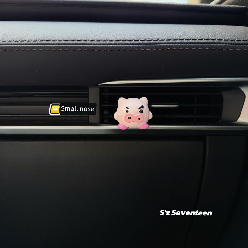 Cute Shin-Chan Taiyaki Zawaemon Car Air Vent Clip Aroma Diffuser Stone New Car Decoration Gift