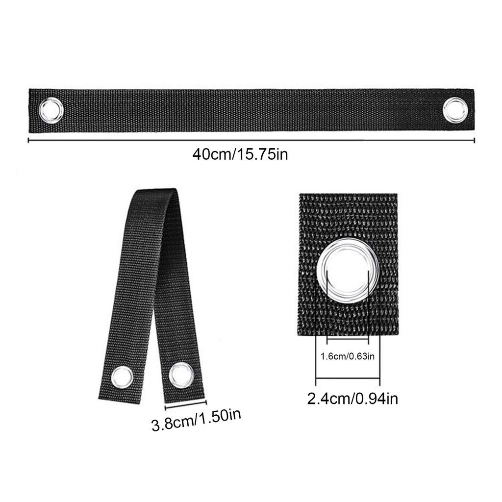 4 шт. ветрозащитный ремень для деревьев, опорный ремень для садовых растений, фиксирующий ремень, устойчивый к ураганам, нейлоновый ремень