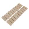 20Pcs Wooden Beads Cylinder Unfinished Tube Bead DIY Jewelry Crafts 20x40mm