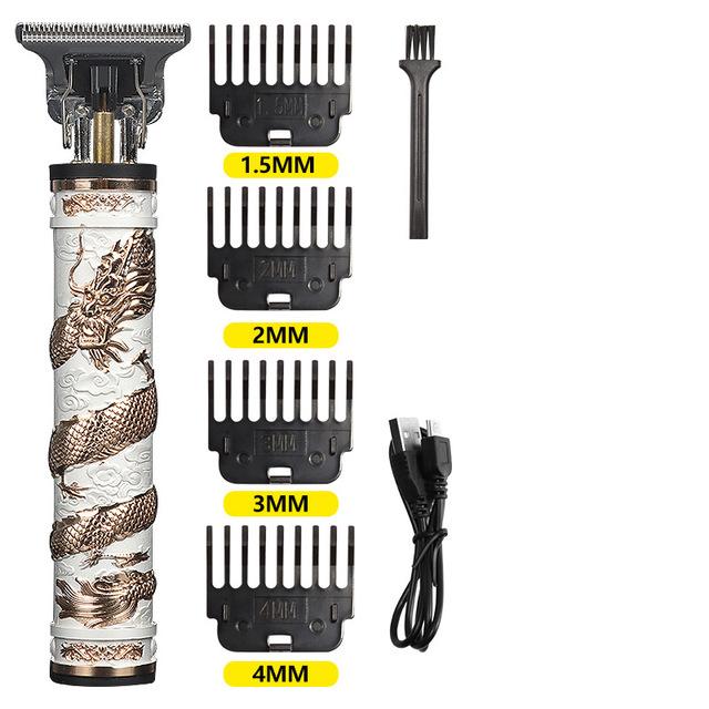 Vintage T9 Electric Cordless Hair Cutting Machine Professional Hair Barber Trimmer For Men Clipper Shaver Beard Lighter