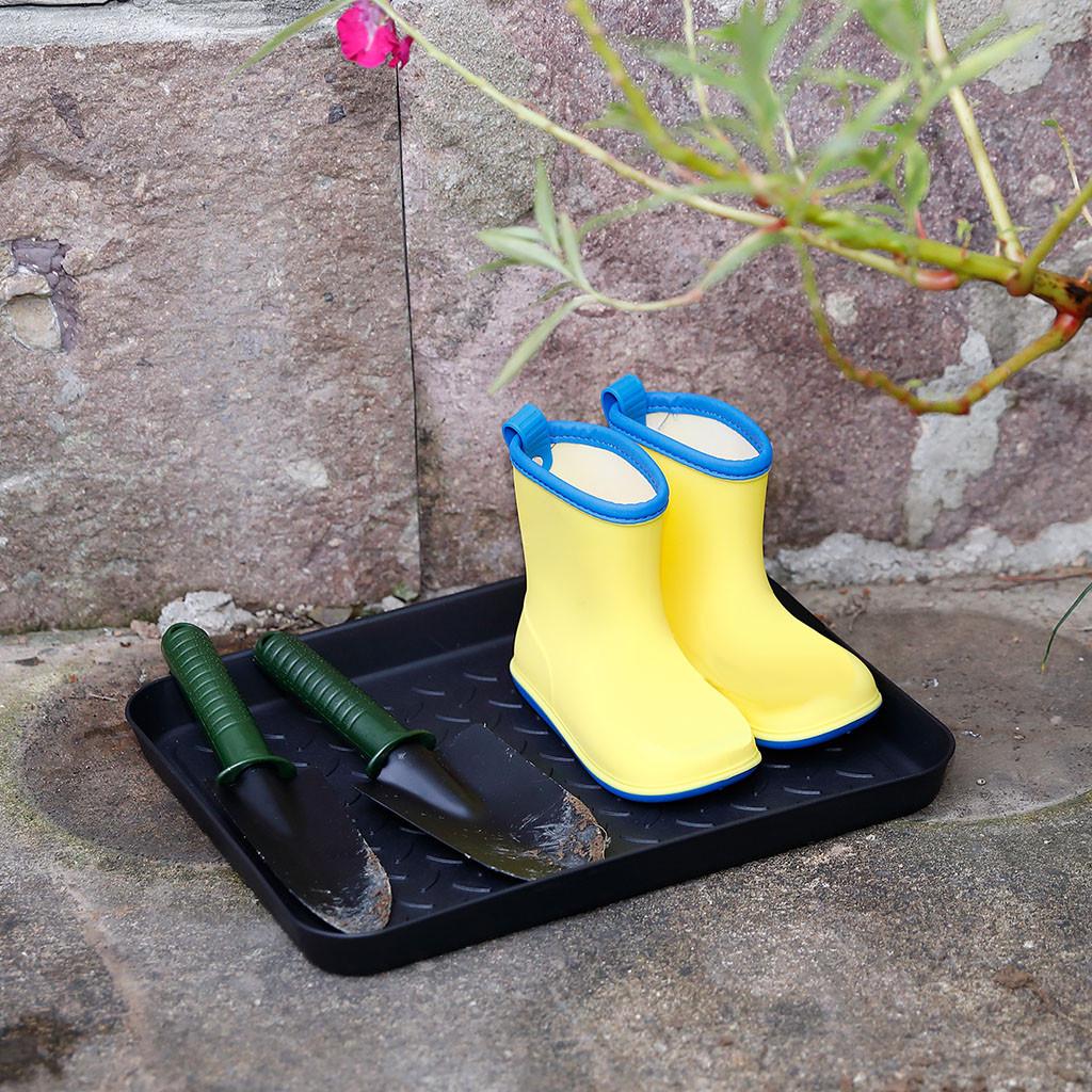Многоцелевой садовый уличный коврик для ботинок, коврик для ботинок и поднос для защиты пола