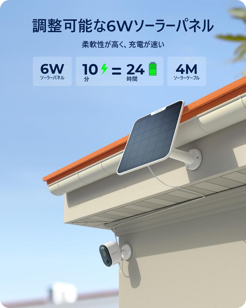 Reolink 4K Outdoor Security Solar 8 миллионов изображений WiFi Surveillance AI Detection Color Night Wide Sensor Light Luminous Energy Solar Solar Power SD