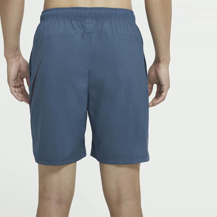 Nike Тканые тренировочные шорты Flex с логотипом, мужские штаны, темно-синий океан, CZ6371-469