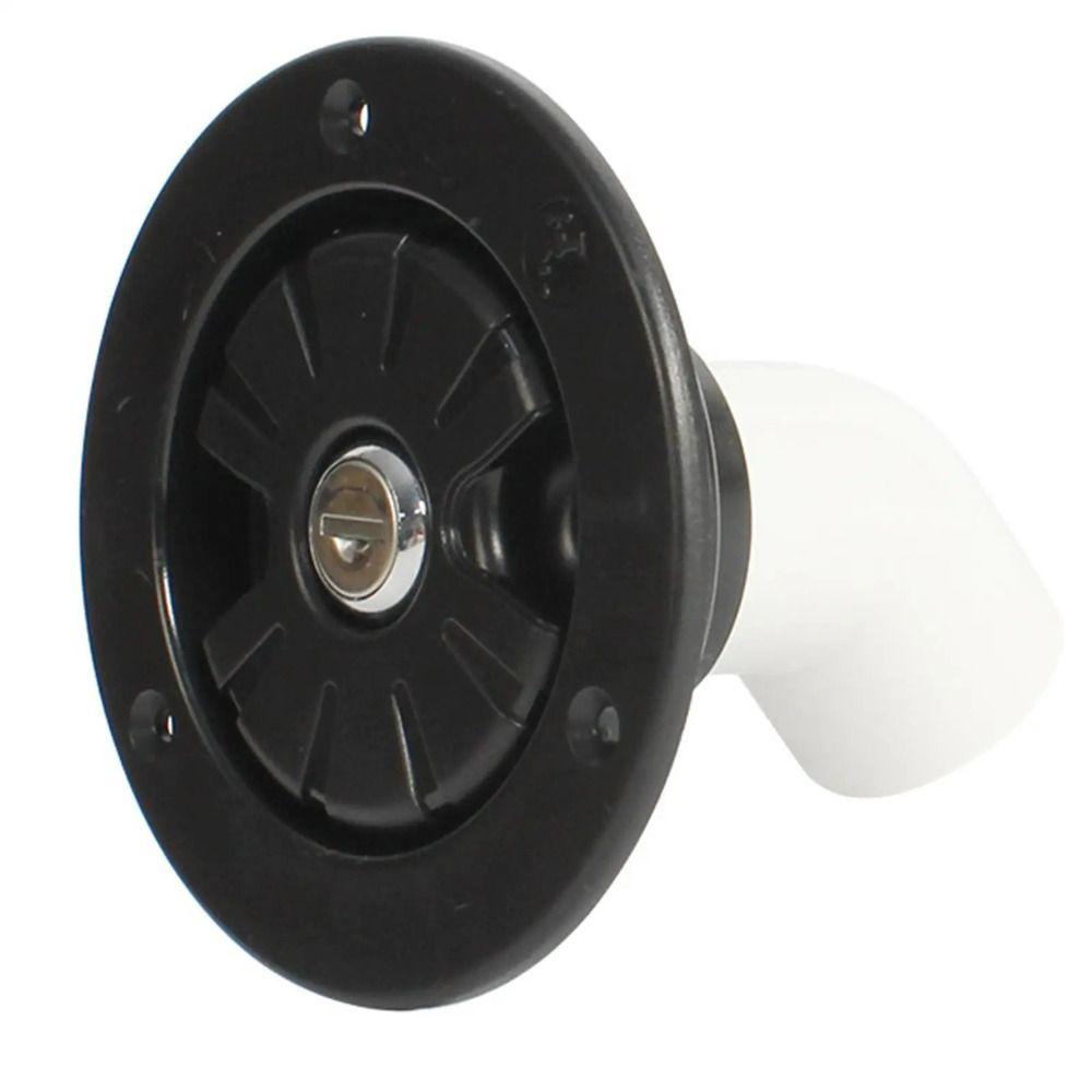 Белый/черный гравитационный водозаборник для автофургона, водозаборник с жестким заполнением, люк для прицепа