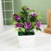 Hydrangea Simulated Chrysanthemum Calla Artificial Flowers Potted Green Plants