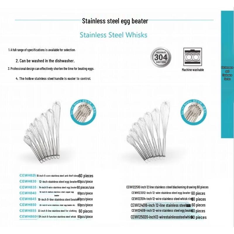 SUNNEX Stainless Steel Whisk