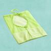 Multipurpose Mesh Clothesline Bag with Hanger for Kitchen Bathroom Storage and Laundry Drying Organizer