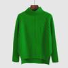 Women's 2024 Stylish Loose Knit Turtleneck Sweater - Autumn/Winter Long-Sleeve Pullover