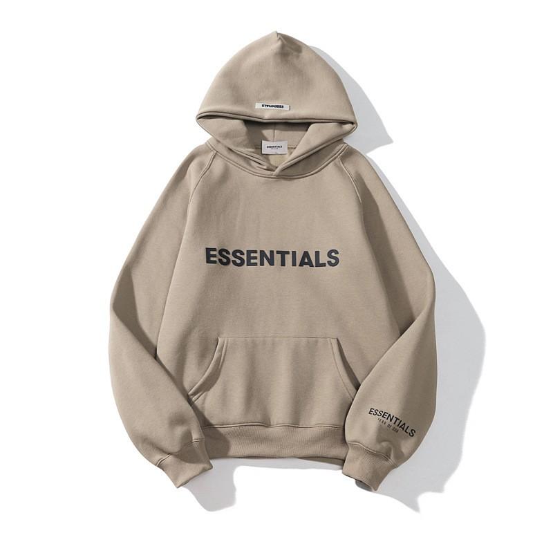 Mens Oversized Hoodie With 3D Silicone Letter Print Cotton Warm Winter Sweatshirt Streetwear Style