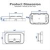 BHBL 6 шт. 12 В/24 В USB-розетка для фургона, двойная Type-C PD3.0 (USB C) & Панельная USB-розетка для автомобиля с поддержкой Quick Charge QC3.0, USB-A