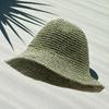 Шляпа от солнца Nomad Sari с широкими полями из соломы – Зеленый мох
