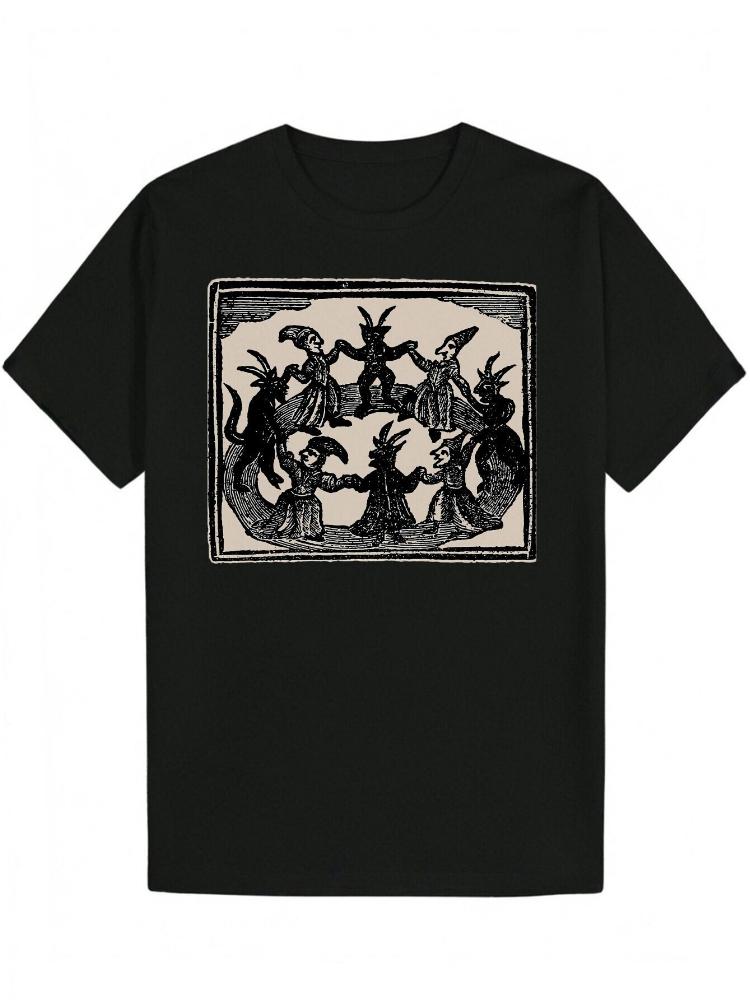 funny Collection Essential Y2K anime inappropriate horror dark humor band theme 100 cotton Unisexs printed Tshirt
