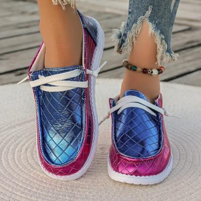 Европейские и американские повседневные туфли-одиночки, весенние и осенние, с круглым носком, завязанные, парусиновые, с плоской подошвой, удобные женские туфли