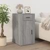 816798 vidaXL Office Cabinet Sonoma Grey 40x49x75 Cm Engineered Wood