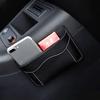 Cards Mobile Phone Collecting Sticky Bag Car Pouch Bags Organizer Car Storage Box Universal Interior Accessories PU Leather
