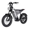 GUNAI-Y 1000W Electric Bicycle 100KM Mileage 20*4Inch Fat Tire Electric Bike 60KM/H 48V 18AH Battery 7Speed Mountain Adult Bike