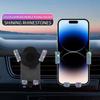 Автомобильный держатель для телефона Gravity, крючок для вентиляционного отверстия, вращающийся на 360 градусов, розовые блестящие автомобильные аксессуары