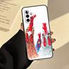 Chicken Hen Rooster Case For Samsung Galaxy A54 A34 A14 A53 A13 A33 A73 A50 A12 A22 A32 A52 A72 A51 A71 Coque