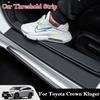 Для Toyota Crown Kluger 2026-2026 Автомобильная накладка на порог Защитная наклейка на дверь и багажник Устойчивая к царапинам и наступанию Внутренняя наклейка
