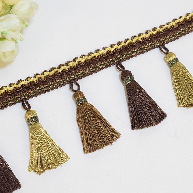 Красное кружево с кисточками — многофункциональный домашний аксессуар (12м) для багажа, штор и многого другого