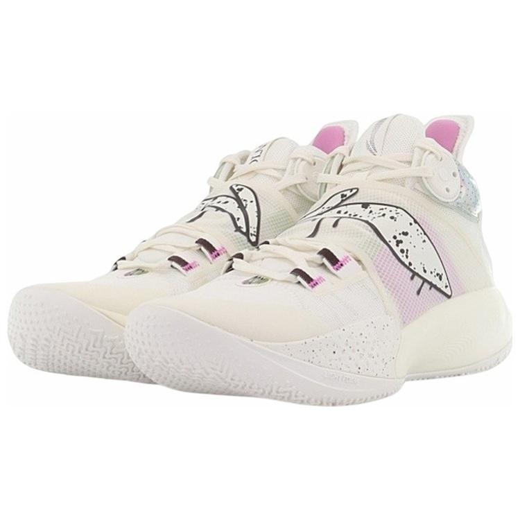 Li-Ning Sonic 9 'Белый Розовый Серебристый' Мужские ABAR011-7