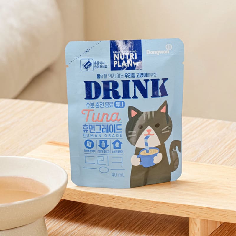 [Домашнее животное] Dongwon Nutri Plan Drink, 40 мл тунца