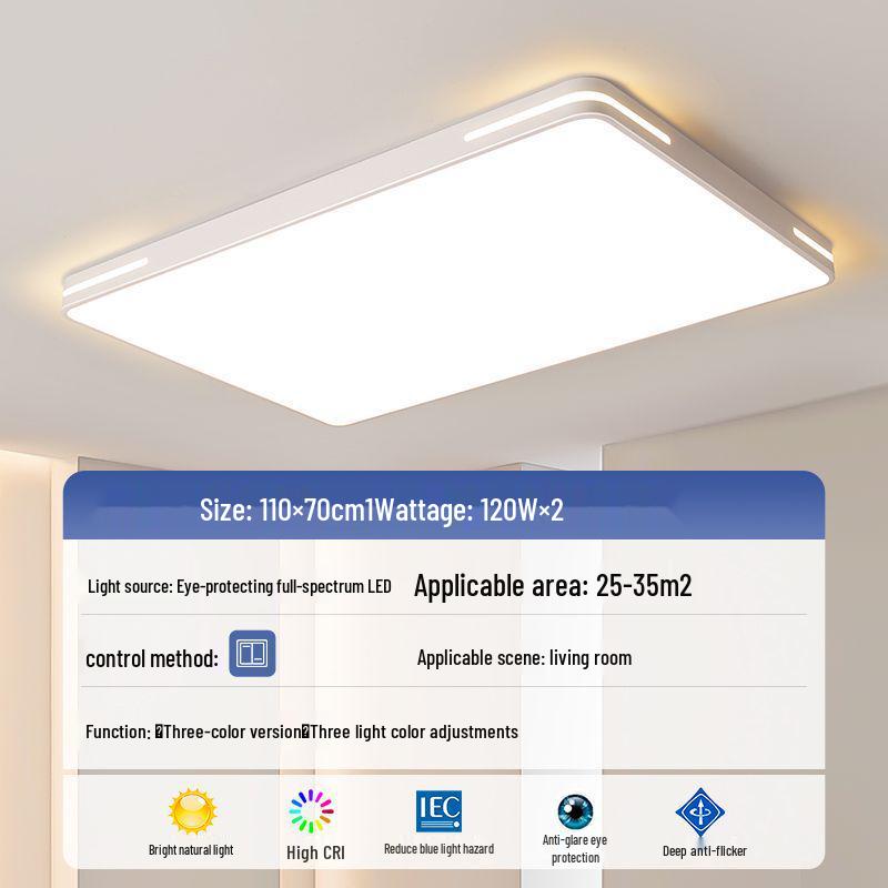 Светодиодный потолочный светильник: Ультратонкое, современное круглое освещение для гостиной, спальни, столовой и кабинета