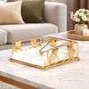 Hollow Out Napkin Holder Vintage Napkin Tray Sturdy Paper Organizer  Desktop Placement