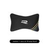 For Volkswagen eA3 Car Headrest Cover Auto Seat Cover Head Neck Rest Pillow For VW GTI Polo Golf MK6MK7 Passat Atlas Jetta Tiguan Arteon CC Hub Cap