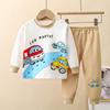 Kids' Pure Cotton Underwear & Homewear Set - Boys & Girls Autumn Cartoon Clothes & Trousers