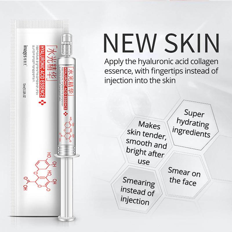 10 мл гиалуроновая кислота, эссенция для восстановления кожи, увлажняющая, антивозрастная, коллагеновая эссенция, сыворотка для лица
