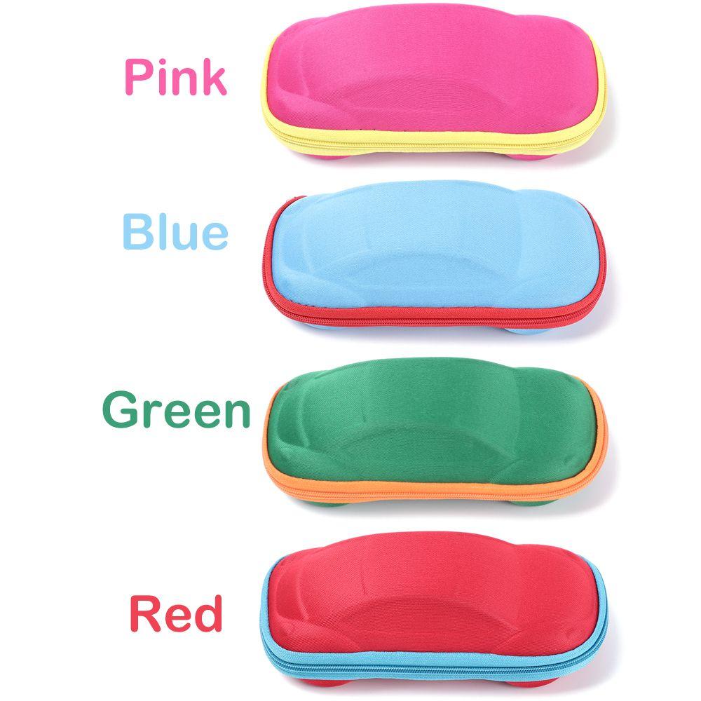 Fashion Car Shaped Multi-function Children Glasses Case Pouch Bag Eyewear Protector Sunglasses Box