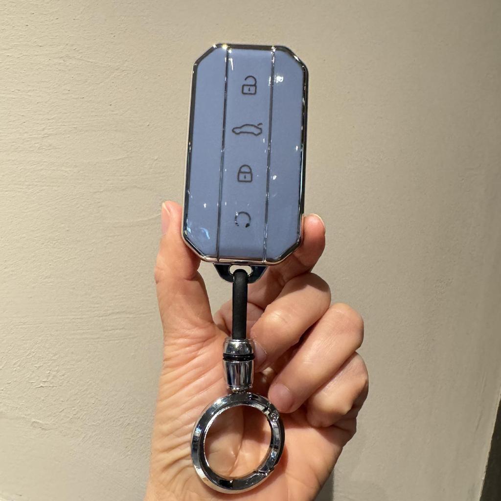 Защитный чехол-брелок с серебристым краем, полное покрытие, для Chery Omoda/Jaecoo, подходит для 25 моделей