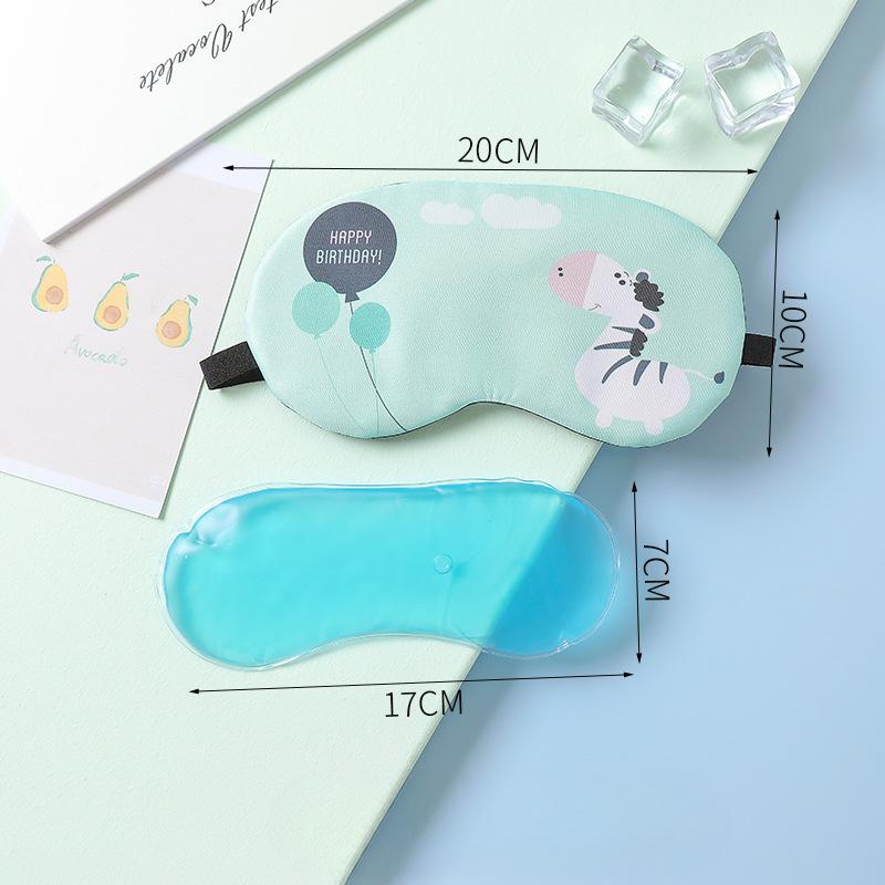 Маска для глаз, козырек для сна, дышащая маска для снятия напряжения с глаз, детская студенческая общежития, спальная маска для глаз со льдом, женская