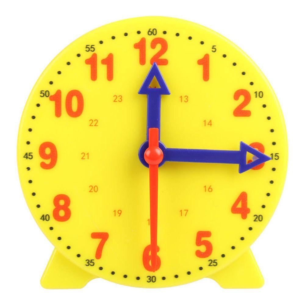 10cm Hour Minute Second Cognition Early Education Montessori Clocks Model  Preschool Teaching Aids