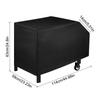 Heavy Duty Grill Cover Fade Resistant Waterproof Portable Protection Charcoal Grill Cover For Table Cart Pit Yard Patio Porch