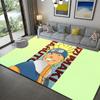 Naruto Anime Style Print Rug Non-Slip Durable Carpet for Home Decor