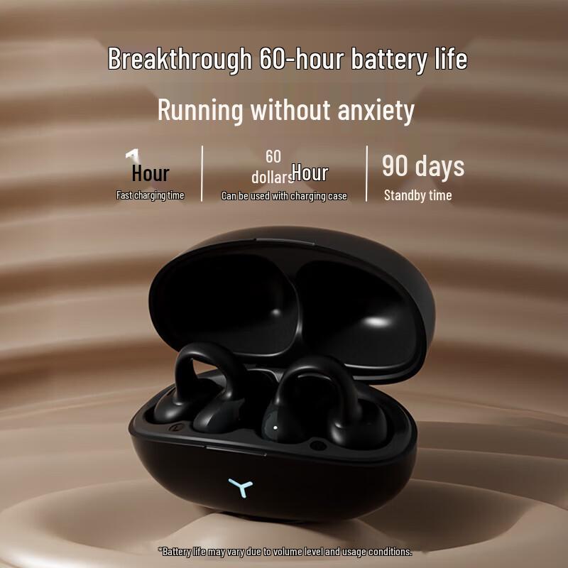 Спортивная Bluetooth-гарнитура OKSJ с костной проводимостью, зажим для уха